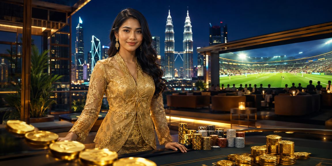 Pertaruhan bola sepak di Kuala Lumpur dengan suasana tempatan yang meriah