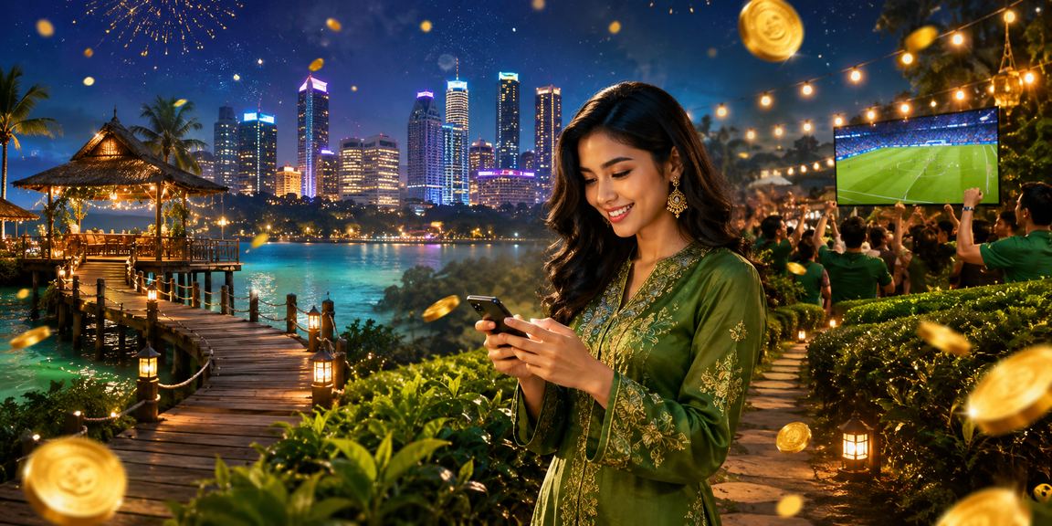 Pengguna Petaling Jaya mengakses permainan kasino meja semasa Hari Raya